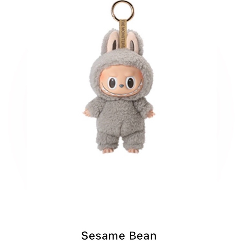 Exciting Macaron “Sesame Bean” Labubu